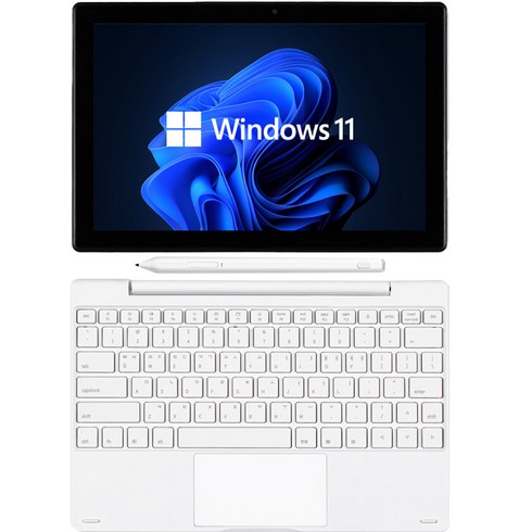 2023년 가성비 최고 윈도우태블릿 - 베이직스 2023 베이직북S 10.1, White, 셀러론, 128GB, 8GB, WIN11 Pro, BB1022FW