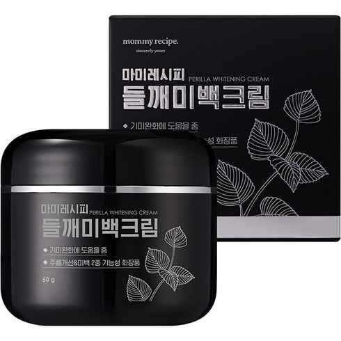 마미레시피 들깨 미백 크림, 50g, 1개