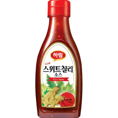 핫도그 80g 20팩스위트칠리케첩 300g 1병 - 하림 뉴 스위트 칠리 소스, 300g, 1개