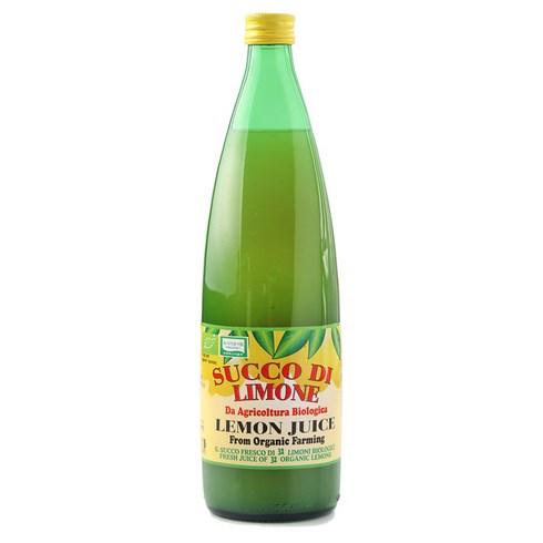 유로푸드 유기농 레몬 쥬스, 1L, 1개