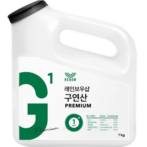 레인보우샵 구연산 프리미엄 왕톡톡이, 1개, 1kg