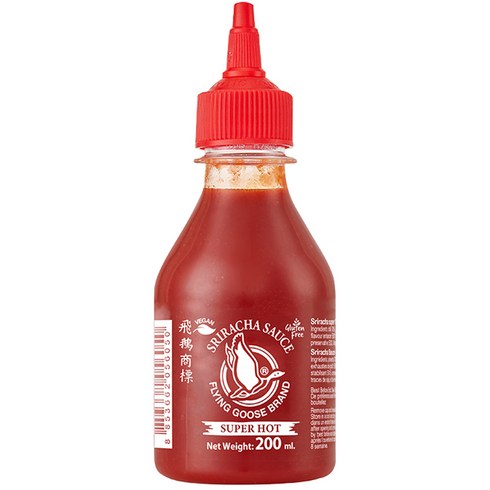 플라잉 구스 스리라차 슈퍼핫 칠리 소스, 1개, 200ml