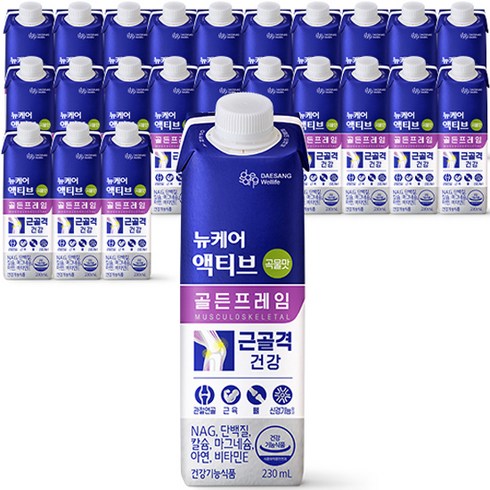 뉴케어 액티브 골든프레임 곡물맛, 230ml, 24개