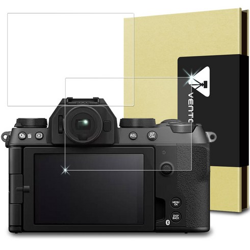 벤토사 후지 X-S20 카메라 강화유리 액정보호필름 2p 세트, VTS-CCDF, 1세트