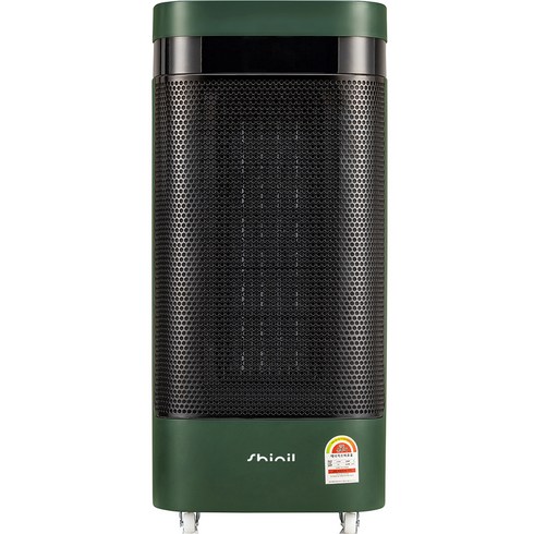 신일 3초 순간발열 리모컨 PTC 히터, SEH-K3100DG, 딥그린