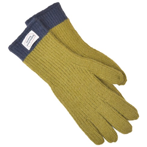 메르시밴드 니트 배색 장갑