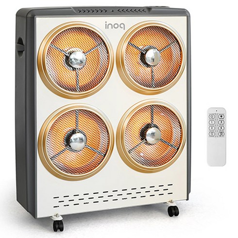 2023년 가성비 최고 dwc-h21000 - 이노크아든 발열 4구 업소용 하이라이트 전기히터 온풍기, SD-4000, 혼합색상