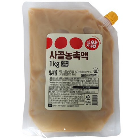 식자재왕 사골 농축액, 1kg, 1개