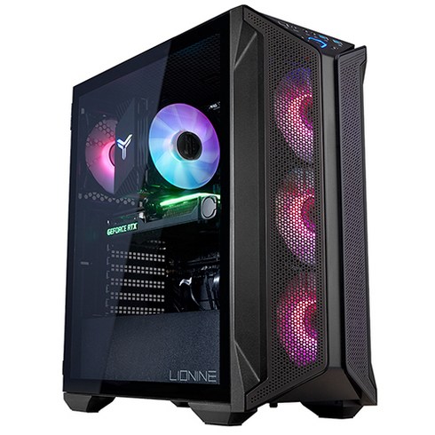 주연테크 리오나인 터보 게이밍 데스크탑 블랙 CG234F46P (i5-13400F WIN11 Pro NVMe 512GB DDR5 16GB RTX4060), 기본형