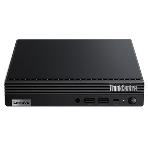 레노버 ThinkCentre M70q Gen4 Tiny 미니PC 블랙 12E3000WKR (i5-13400T WIN미포함 NVMe 256GB DDR4 4GB), 기본형