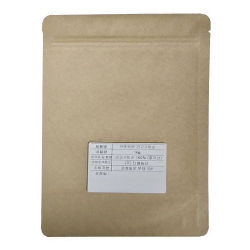 약초보은 건고구마순, 1kg, 1개