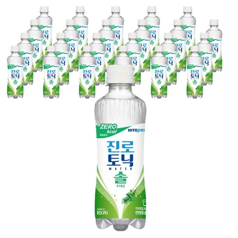 하이트진로 진로 토닉 워터 솔 탄산음료, 300ml, 24개