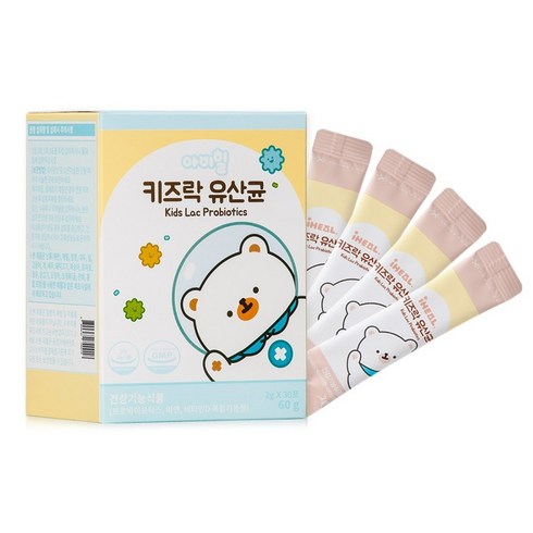 키즈락 - 아이힐 유아용 키즈락 유산균, 60g, 1개