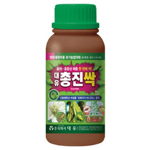 진딧물농약 - 대유 총진싹 병해충관리 분무용 액제, 250ml, 1개