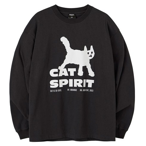 어반에이지 Cat Spirit 롱슬리브 티셔츠