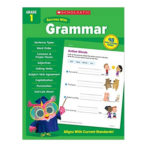 스콜라스틱 - Scholastic Success With Grammar Grade 1 Workbook, 스콜라스틱