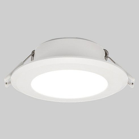 비츠온 LED 다운라이트 슬림 매입등 6W 101 x 32 mm, 주광색, 4개