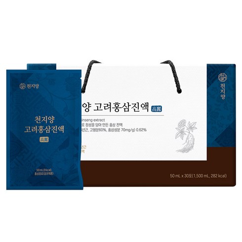 천지양 6년근 고려홍삼진액 30p, 1.5L, 1박스