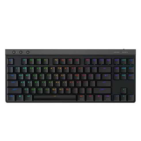 g515 - 로지텍 G515 LIGHTSPEED TKL 무선 게이밍 키보드, 블랙, 920-012576, 적축