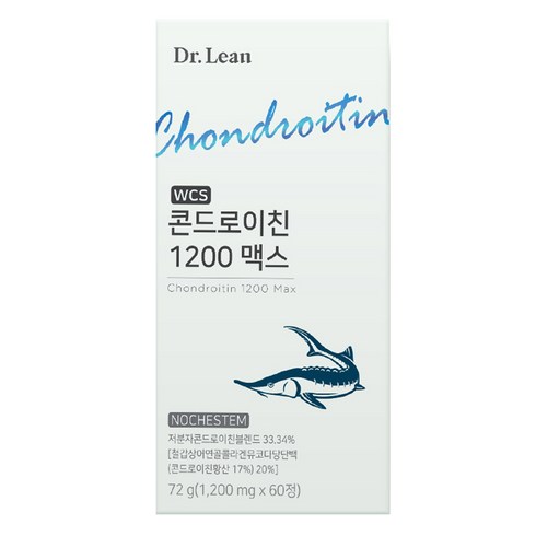 닥터린콘드로이친 - 닥터린 콘드로이친 1200 맥스 60p, 60정, 1개