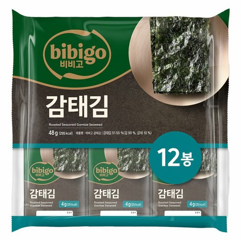 감태김 - 비비고 감태김 12p, 48g, 1개