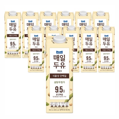 매일두유 - 매일두유 99.9, 950ml, 12개