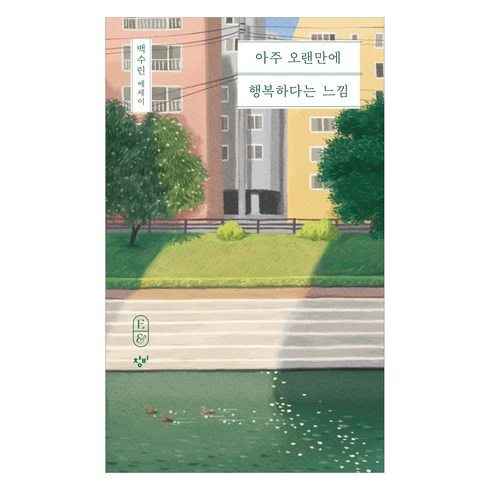 아주오랜만에행복하다는느낌 - 아주 오랜만에 행복하다는 느낌(큰글자도서), 창비, 백수린