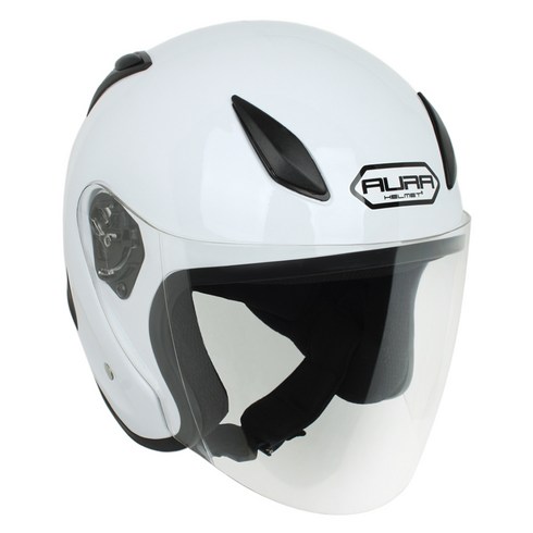 아우라헬멧 아우라3 솔리드 헬멧, 화이트