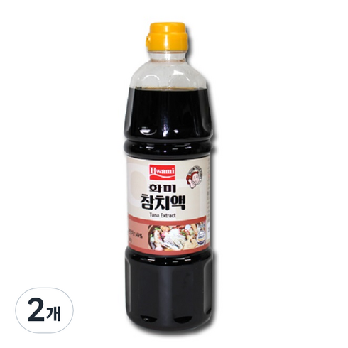 화미참치액 - 화미 참치액, 1kg, 2개