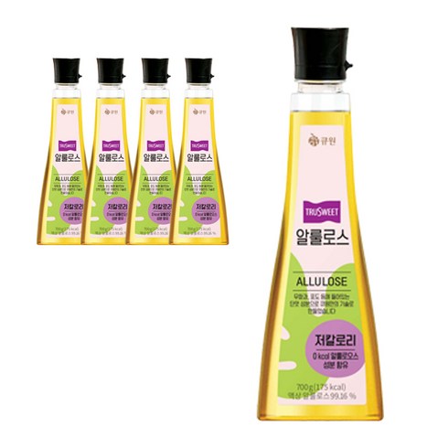 큐원 트루스위트 알룰로스, 700g, 5개