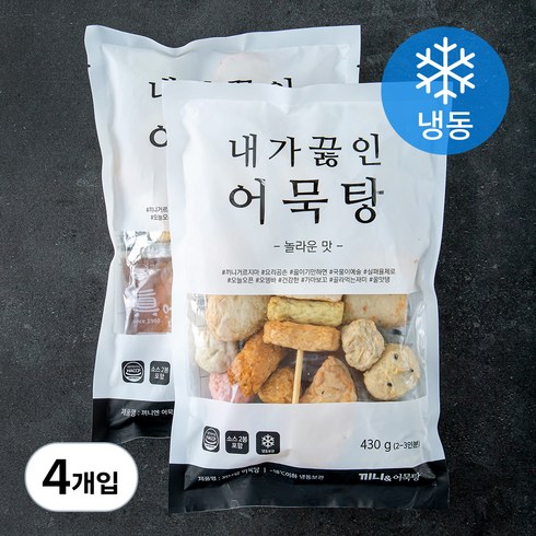 끼니엔 어묵탕 (냉동), 430g, 4개입