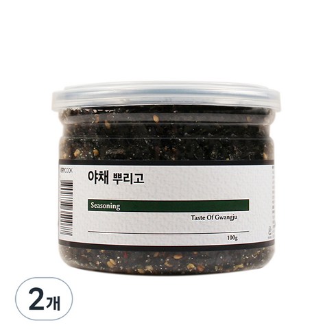 베리쿡 후리가케 야채뿌리고, 야채, 100g, 2개