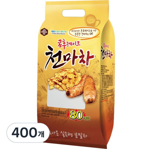 동일 콘플레이크 천마차, 20g, 400개