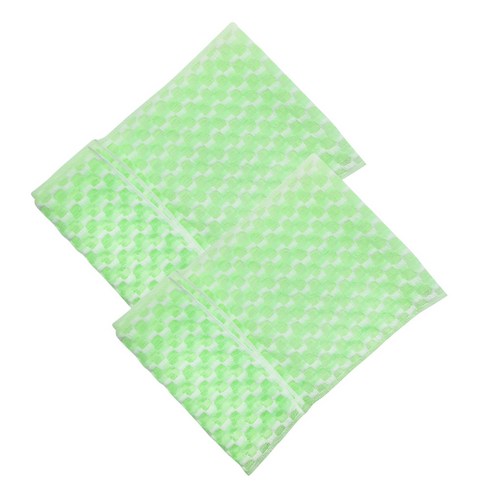 오션타올 까슬까슬 스퀘어 샤워타올, LIGHT MINT, 2개