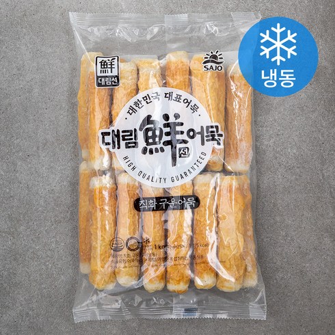 대림선 직화 구운어묵 (냉동), 1000g, 1개