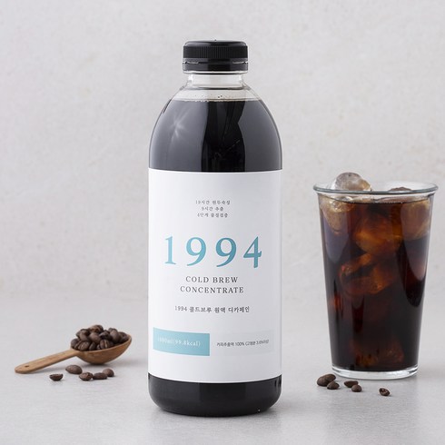 1994 콜드브루 원액 디카페인, 1000ml, 1개