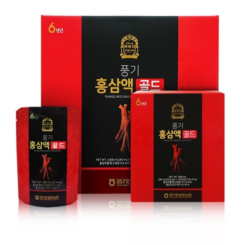 황풍정 홍삼액골드, 80ml, 60개