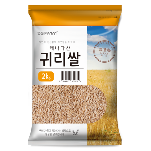 대구농산 귀리쌀, 2kg, 1개