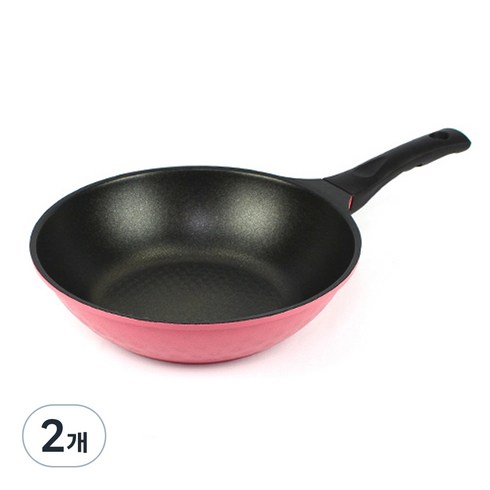 키친아트 국산 뉴본 다이아몬드 궁중팬, 24cm, 2개