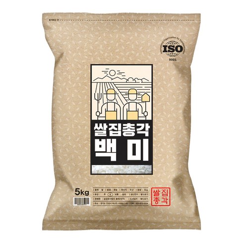 쌀5kg - 쌀집총각 백미, 5kg, 1개