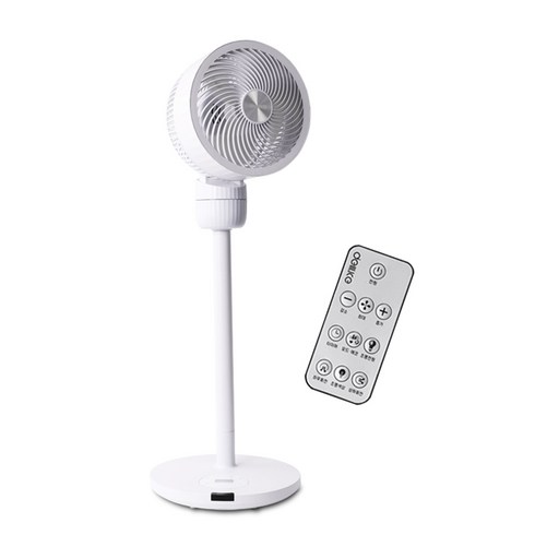 2023년 가성비 최고 써큘레이터선풍기 - 델루체 스탠드형 리모컨 에어써큘레이터 DLF-DC22WNK