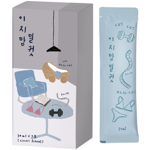 이지맘밀컷 - 이지바이오메드 이지맘 밀컷 차, 30ml, 7개입, 1개