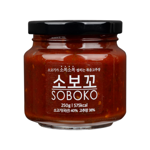 소보꼬고추장 - 소보꼬 한우 볶음고추장, 250g, 1개