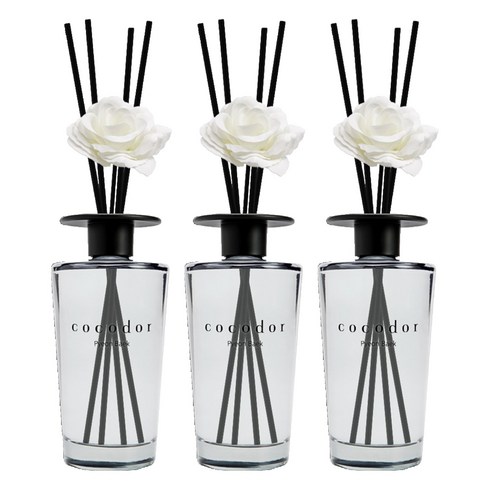 코코도르 블랙에디션 디퓨저, 편백, 500ml, 3개