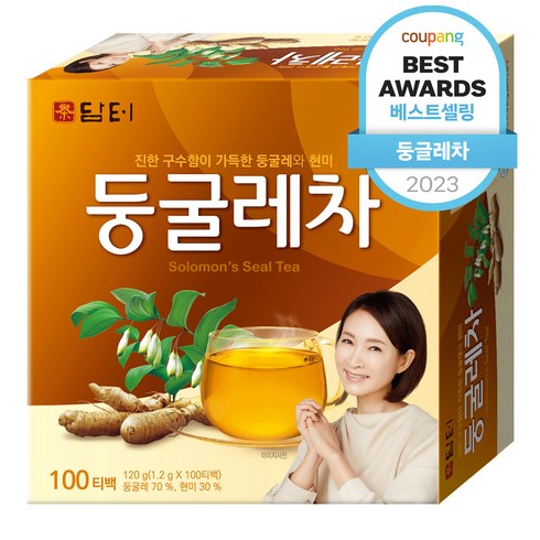 담터 둥굴레차, 1.2g, 100개입, 1개