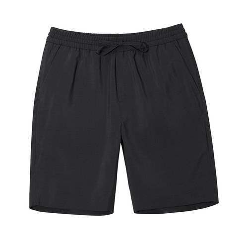 베이직하우스 남성용 폴리 쿨터치 풀밴딩 반바지 HUHP3103
