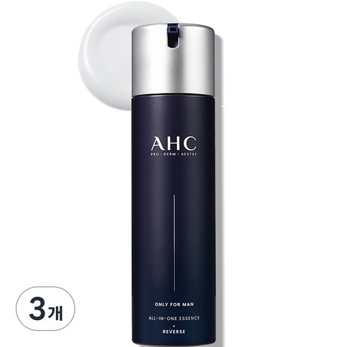 ahc올인원 - AHC 온리 포 맨 올인원 에센스, 200ml, 3개