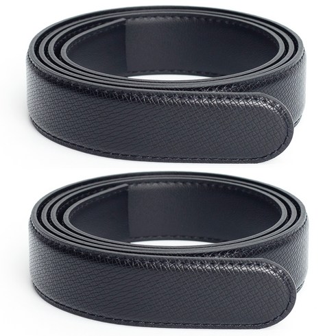 블랑플뢰르 가죽 정장벨트 띠 2개 묶음