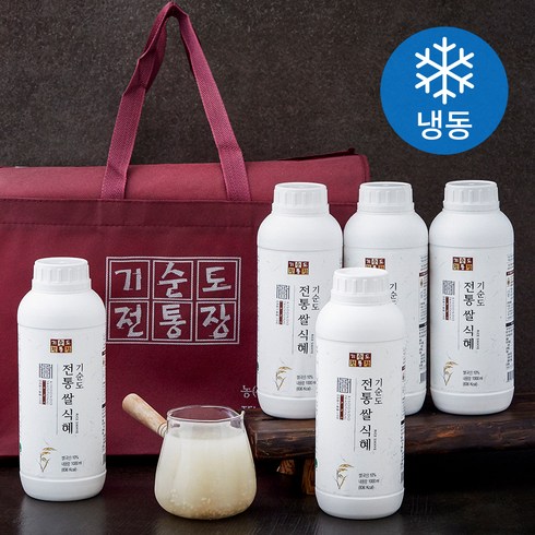 기순도전통장 기순도 전통 식혜모음 8호 세트 (냉동), 1000ml, 5개