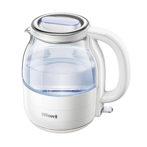2023년 가성비 최고 중고전기중탕기 - 위즈웰 아이포트 전기 유리주전자, WK2012